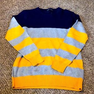 Color block sweater